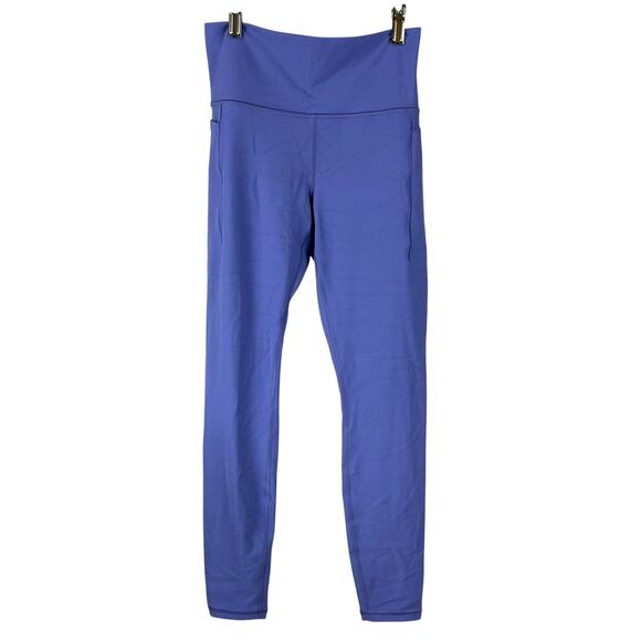 Athleta Transcend Stash High Rise Legging Blue Women's Sz Medium New Without Tag - Picture 1 of 8